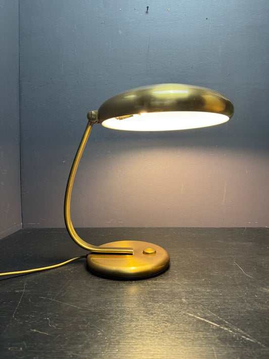 1960s Brass Table Lamp By Heinz F W Stahl For Hillebrand Lighting