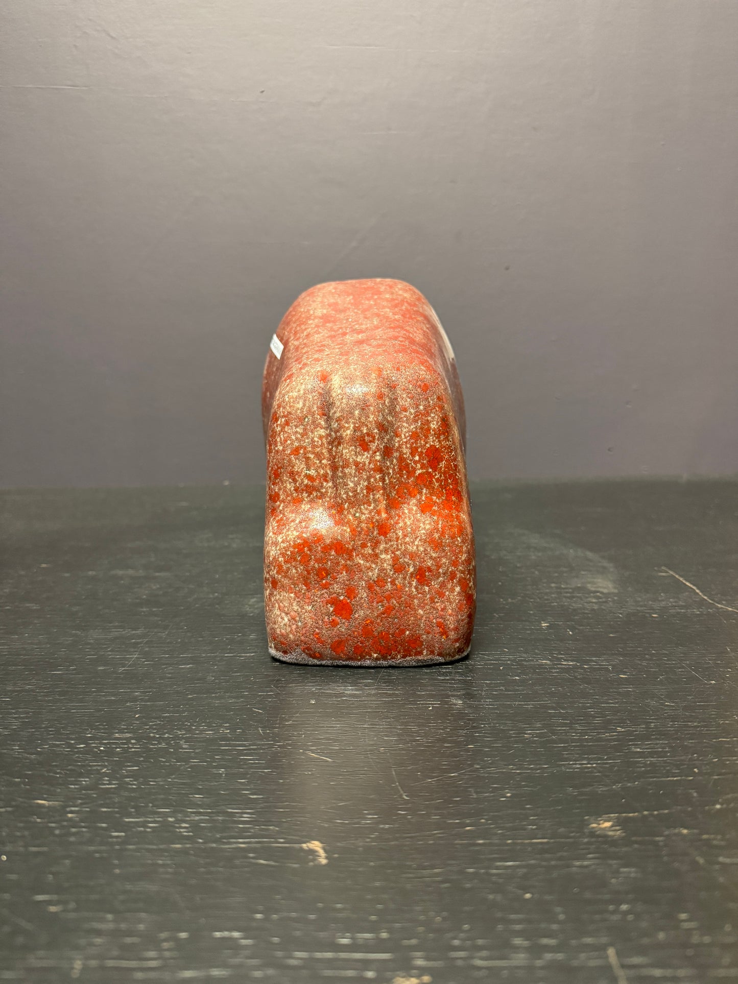 Otto Keramik Large Ceramic Bull West German Pottery Fat Lava