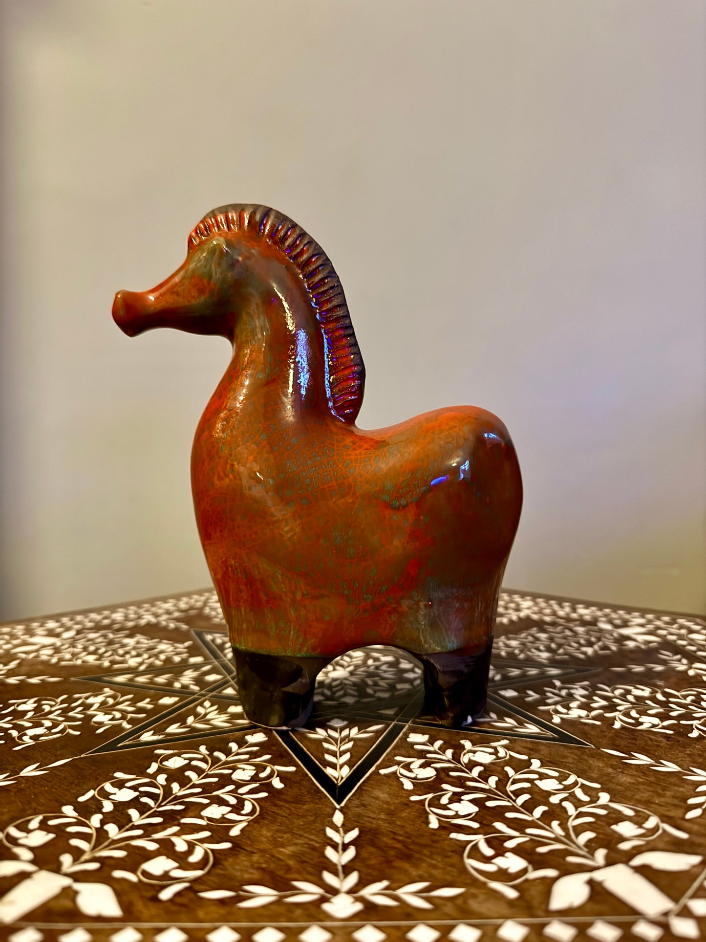 Ceramic Horses By Renowned Design Ceramicist Saliha Kartal
