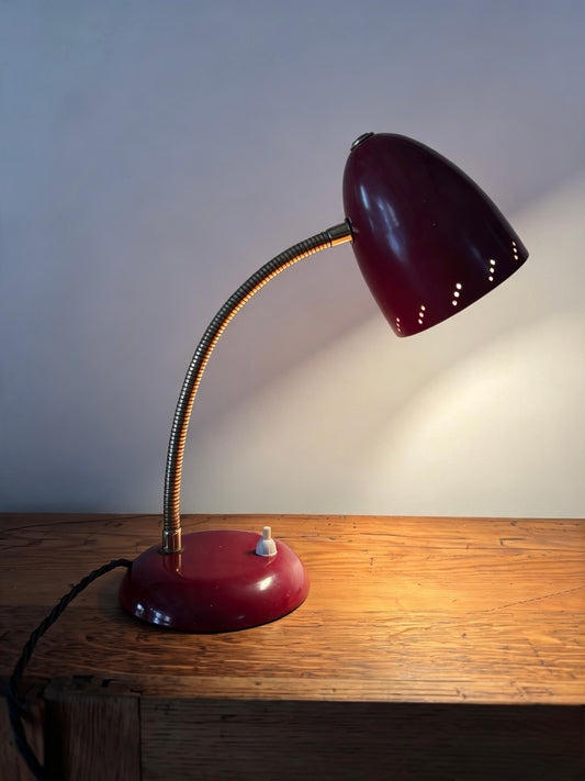 1960s German Gooseneck Table Lamp