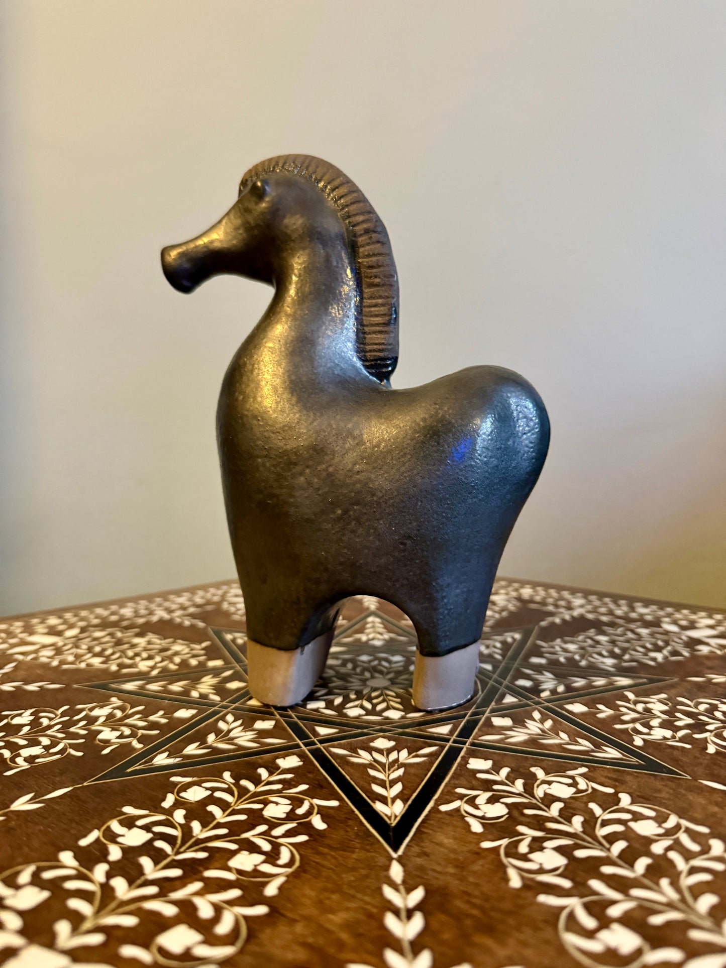 Ceramic Horses By Renowned Design Ceramicist Saliha Kartal