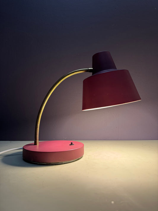 1970s German Retro Goose Neck Table Lamp