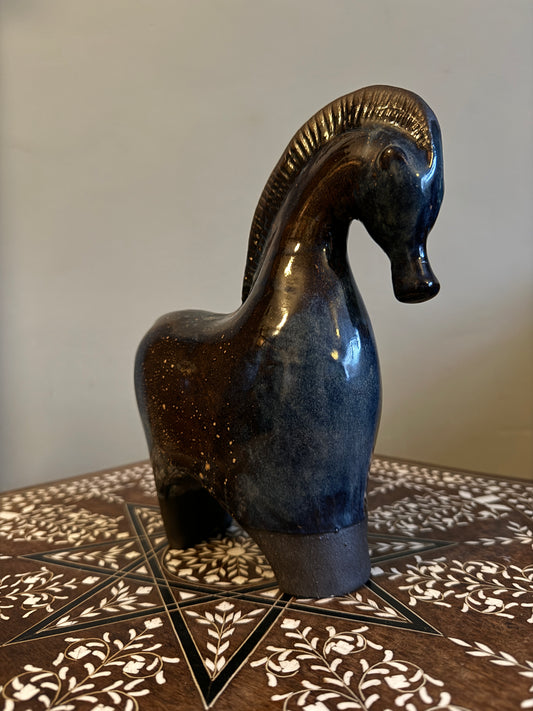 Ceramic Horses By Renowned Design Ceramicist Saliha Kartal