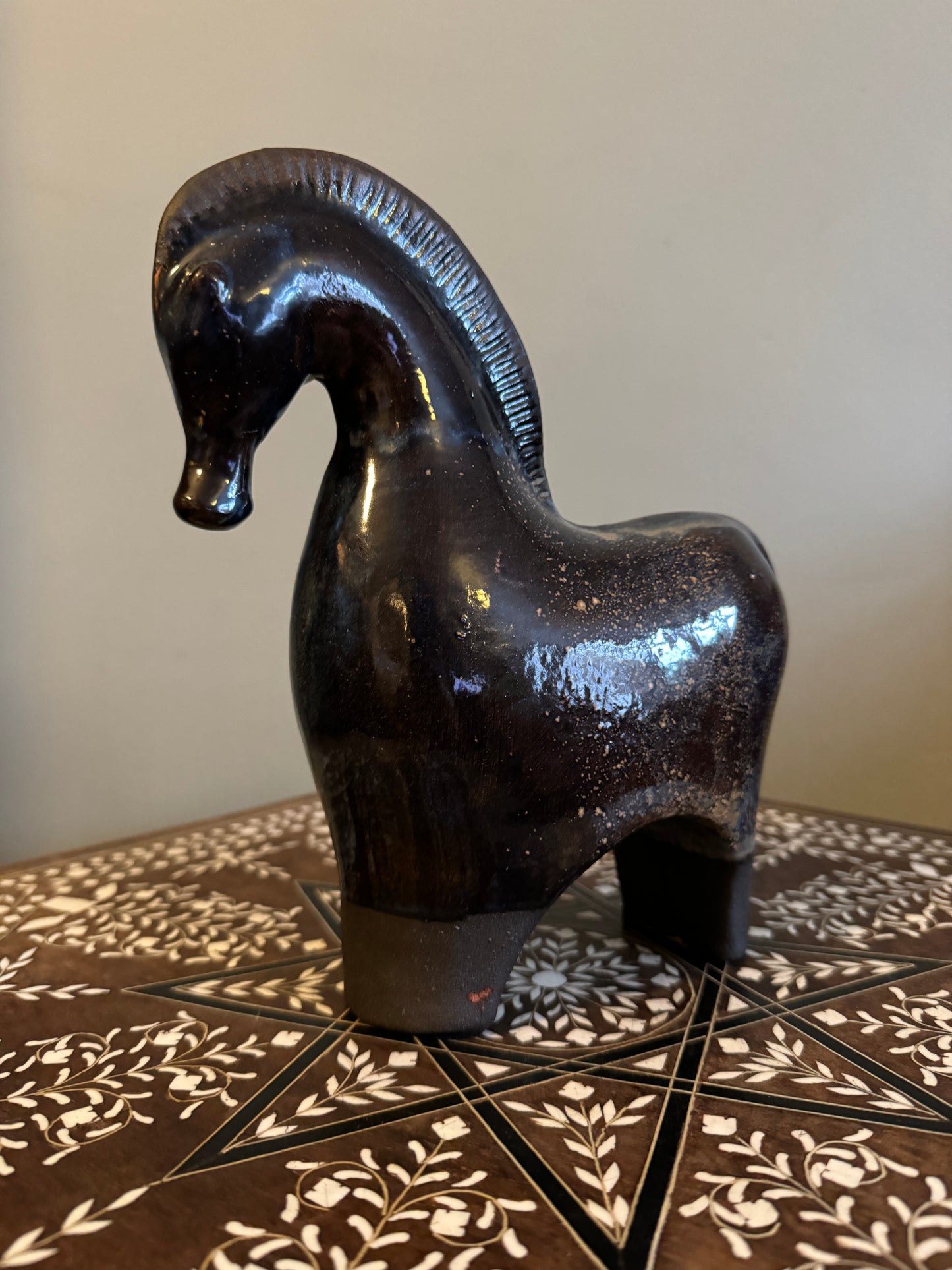 Ceramic Horses By Renowned Design Ceramicist Saliha Kartal