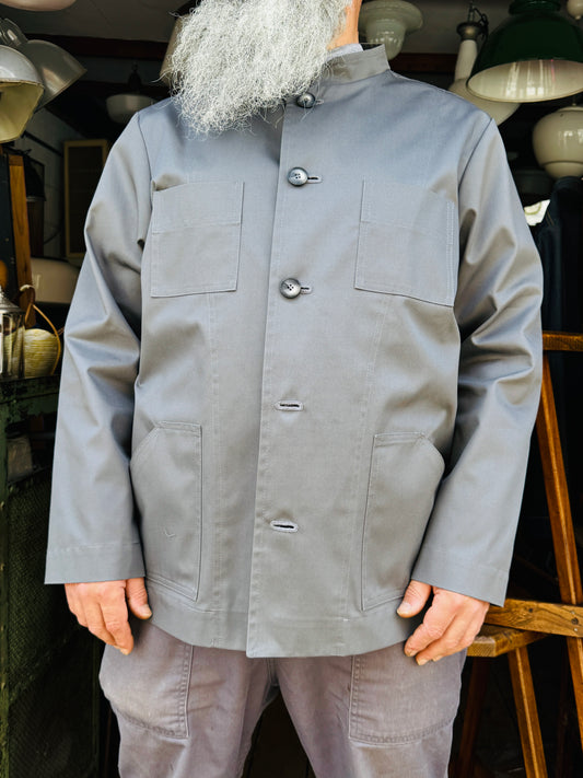 The 'Mintan' Made In London Classic Work Wear Drill Cotton Over Shirt
