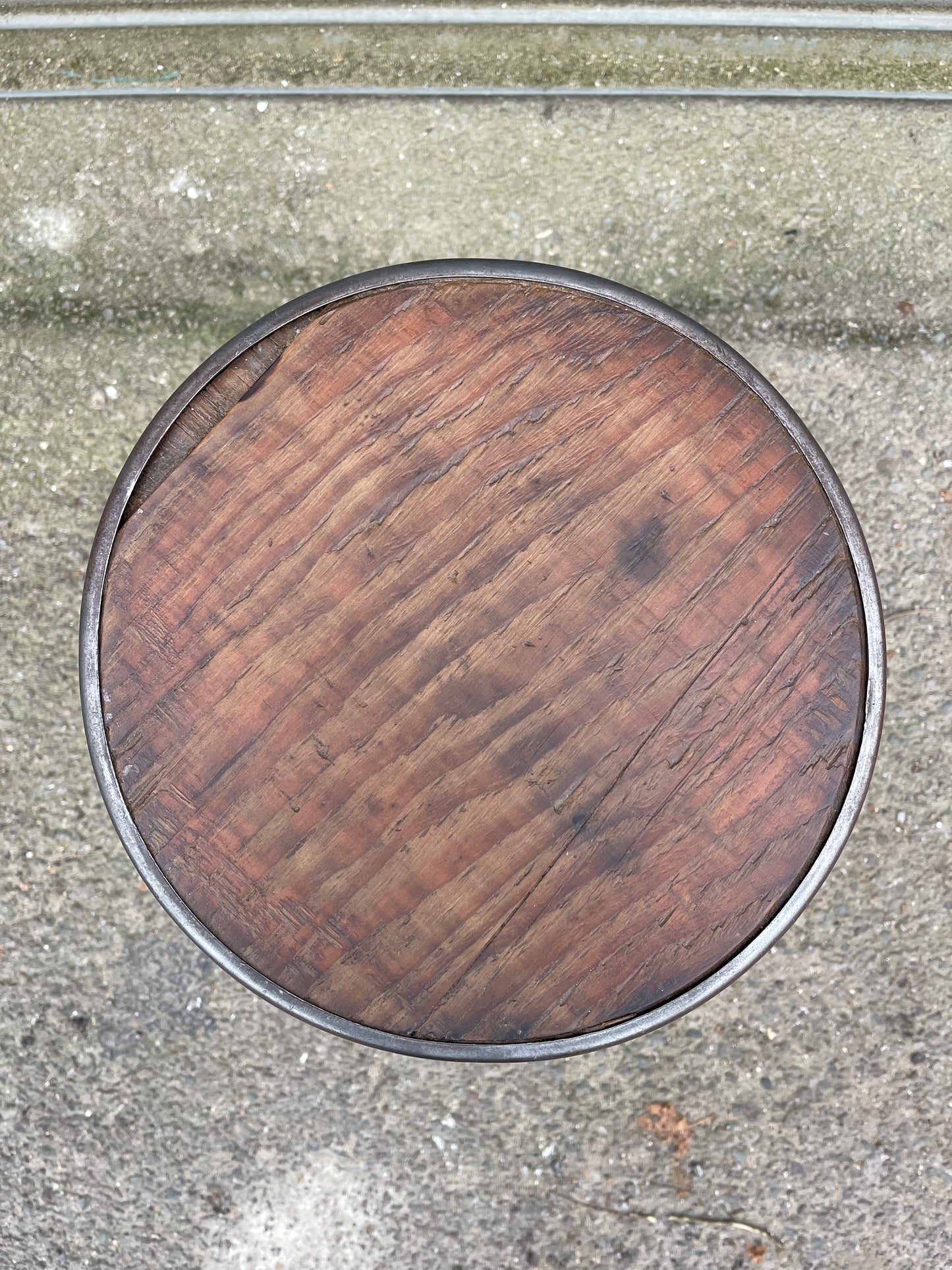 1930s British Made Industrial Work Stool By Brooks - Evertaught
