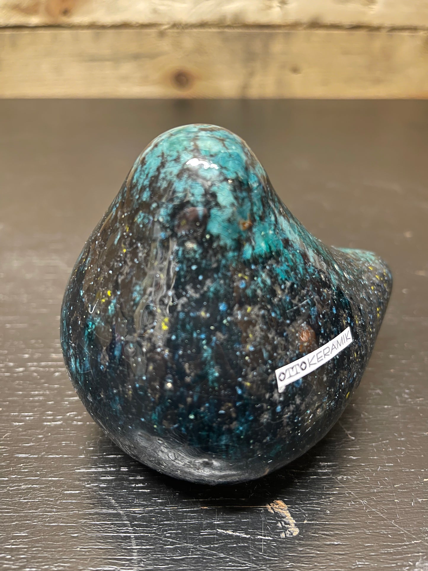 Otto Keramik Ceramic Pigeons West German Pottery Fat Lava