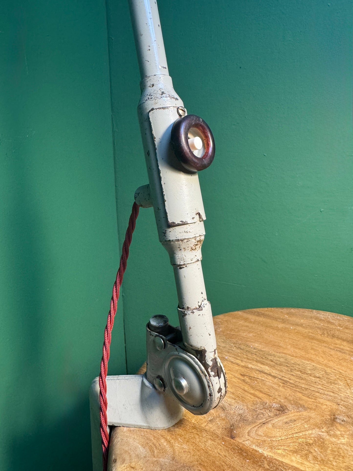 Large 1950s Task Lamp By SIS Leuchten Germany