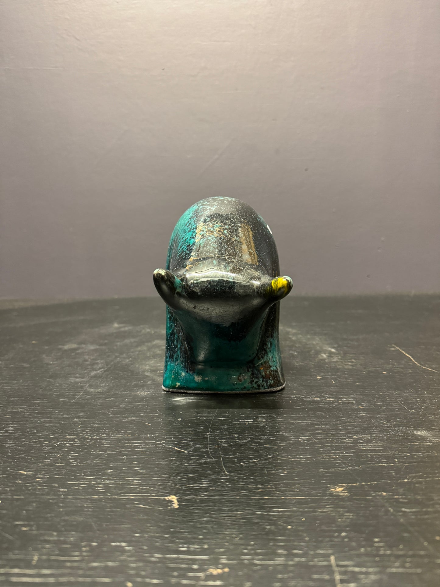 Otto Keramik Ceramic Bull West German Pottery Fat Lava