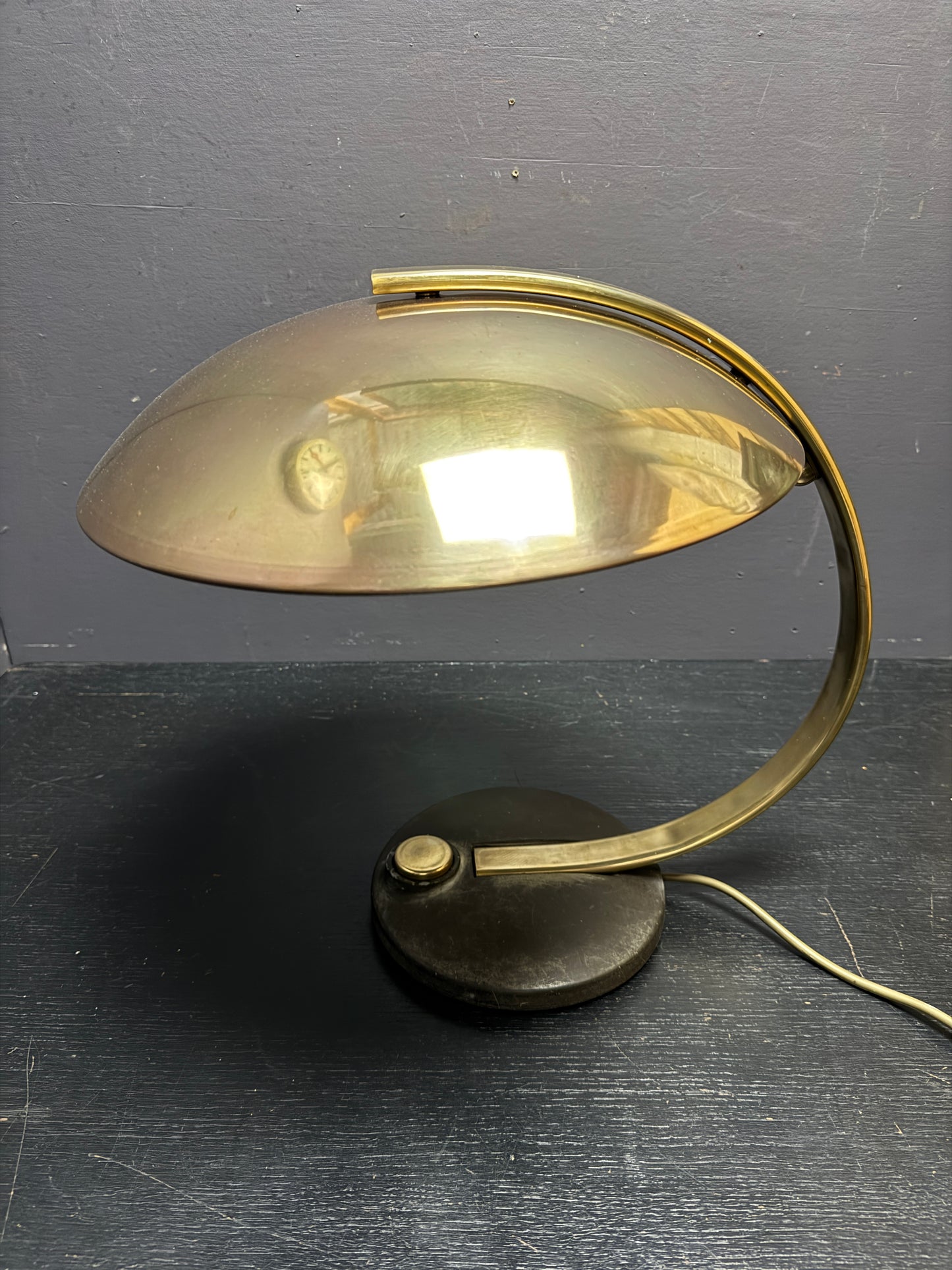 1960s Large Table Lamp By Heinz F W Stahl For Hillebrand Lighting
