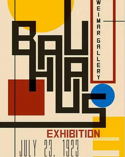 Bauhaus Exhibition Posters