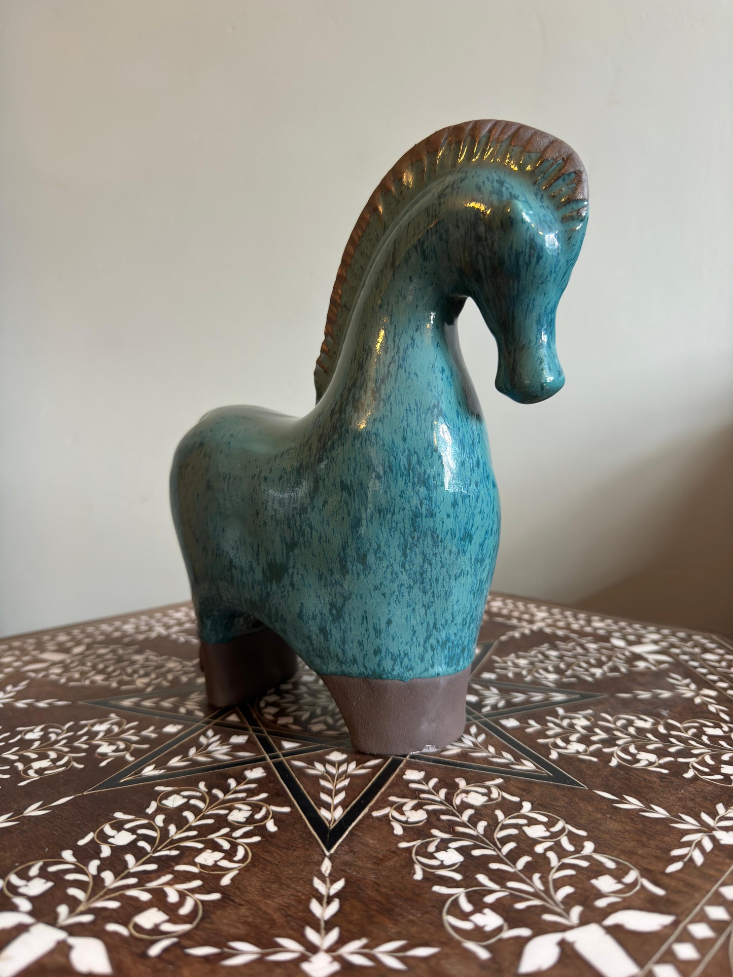 Ceramic Horses By Renowned Design Ceramicist Saliha Kartal