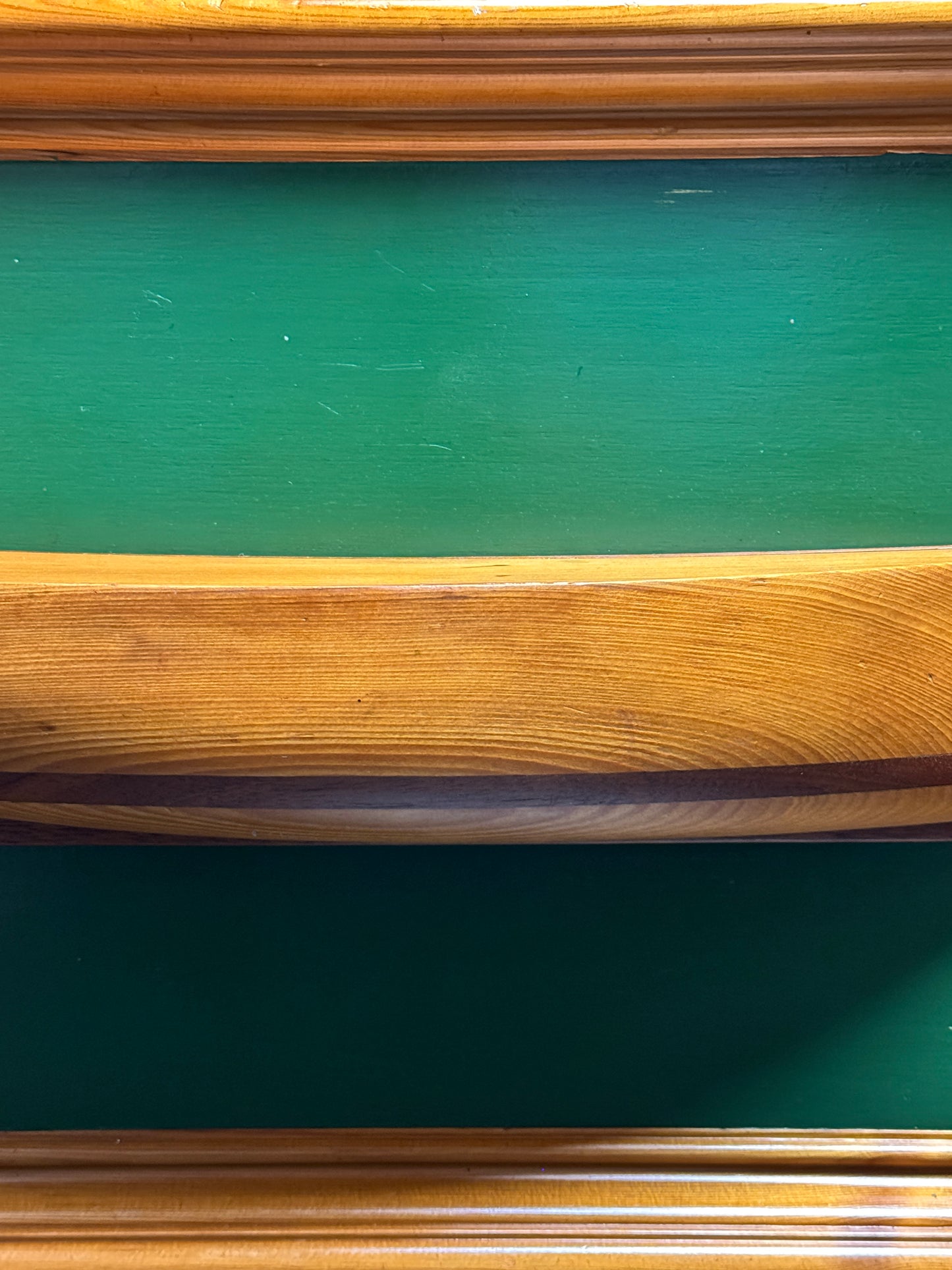 Hand Made Boat Makers Diorama Circa 1980s