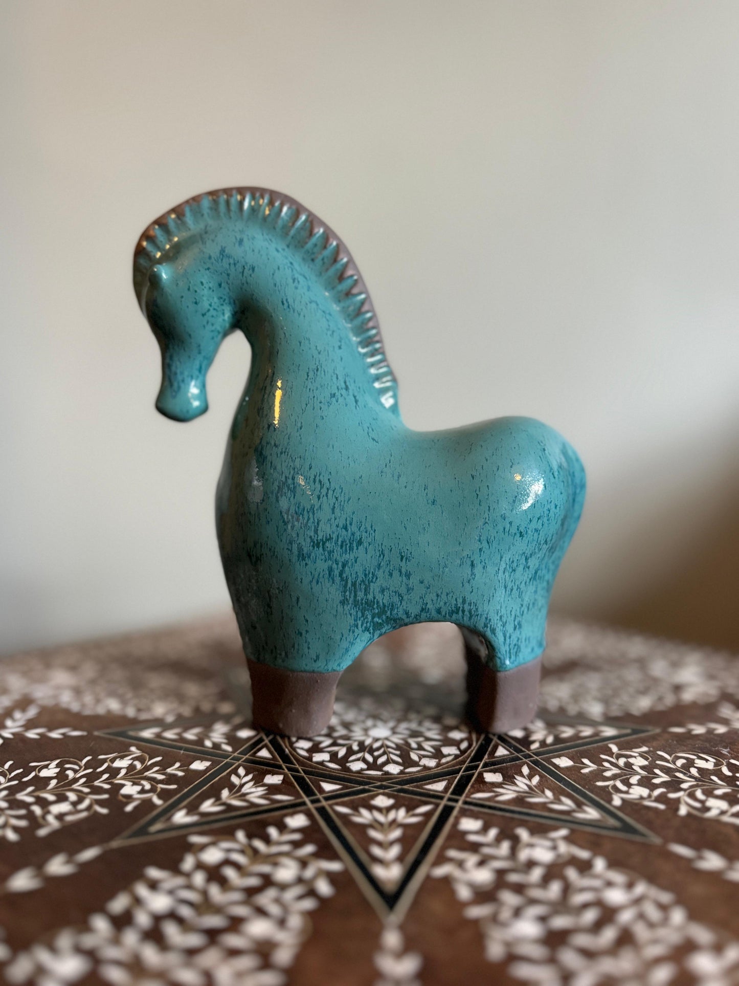 Ceramic Horses By Renowned Design Ceramicist Saliha Kartal