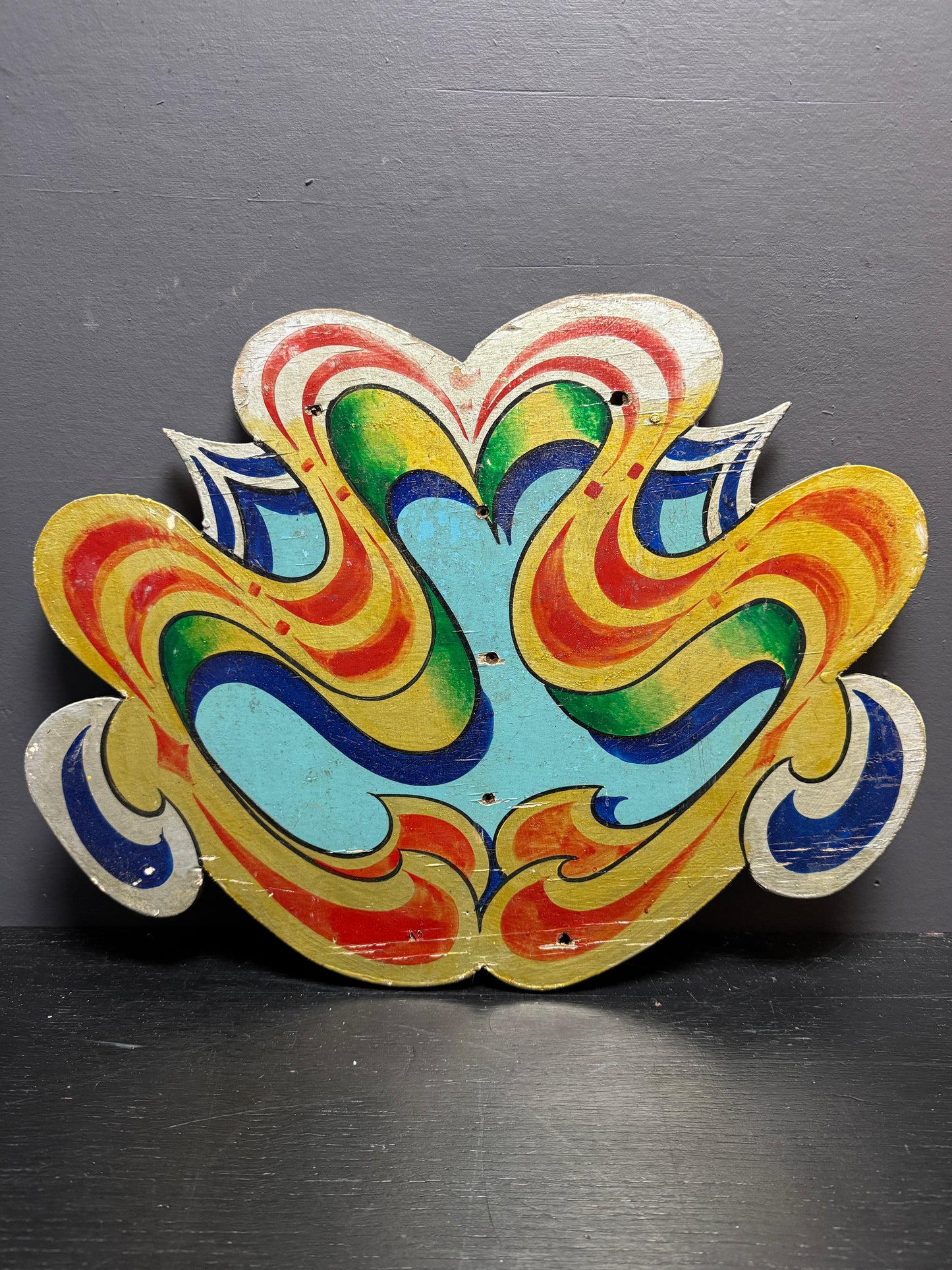 1970s Set Of 8 Carousel Fun Fair Art By Michael Rule