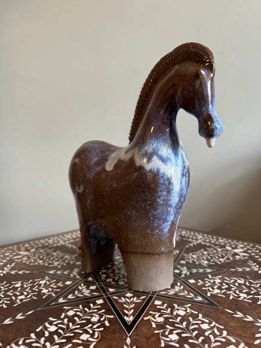Ceramic Horses By Renowned Design Ceramicist Saliha Kartal