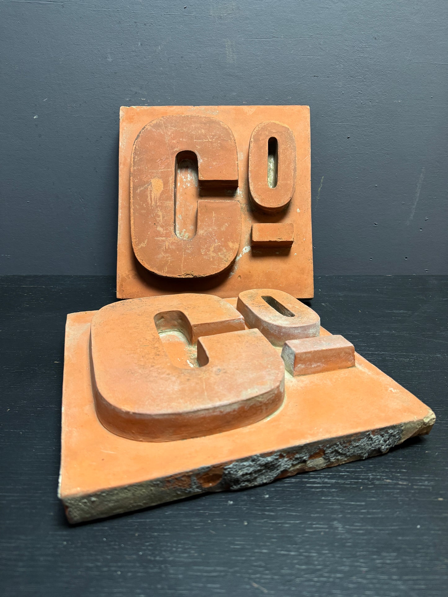 Victorian Era Terracotta Signage