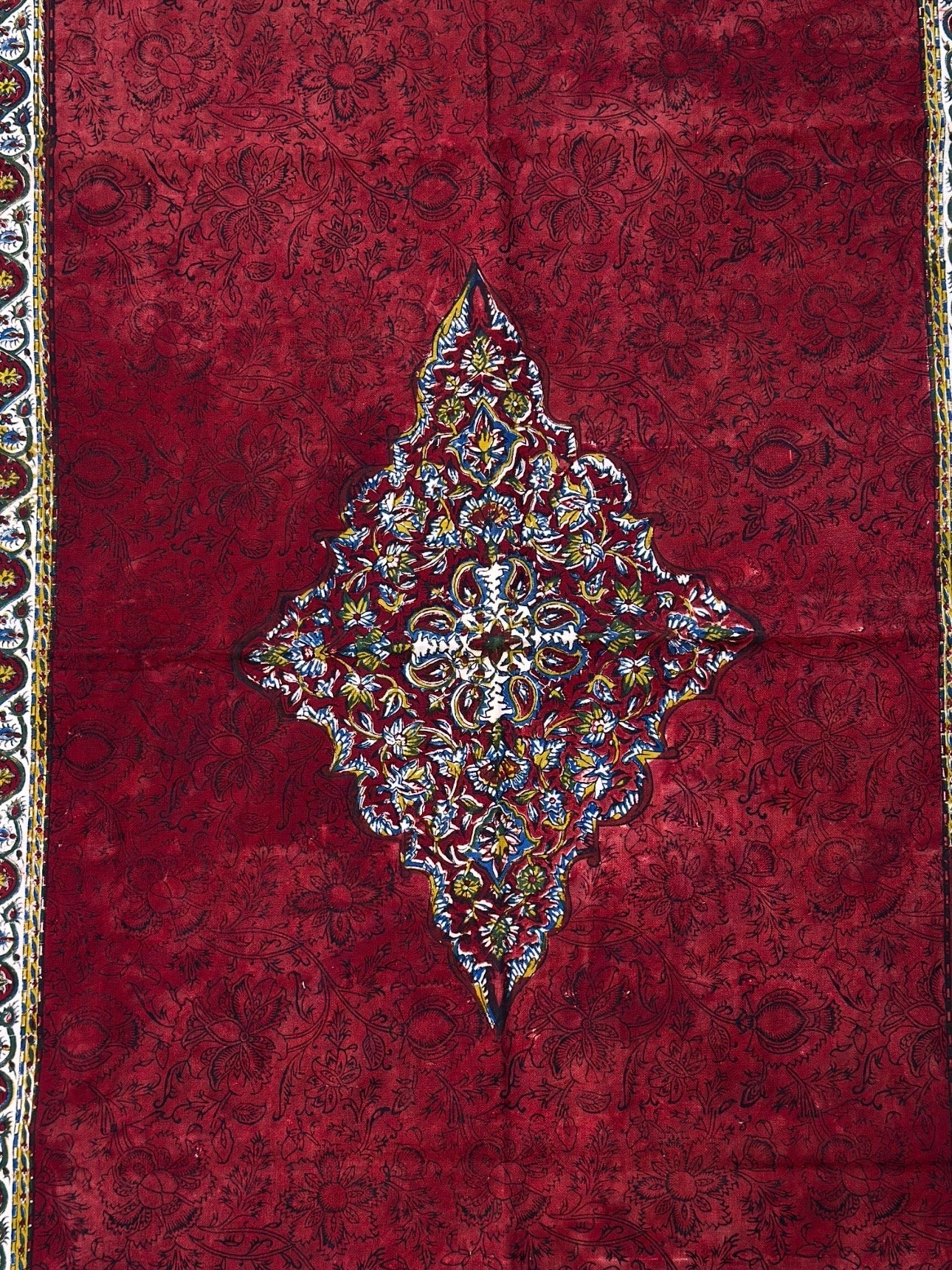 Ghalamkari Hand Block Prints Made In Iran