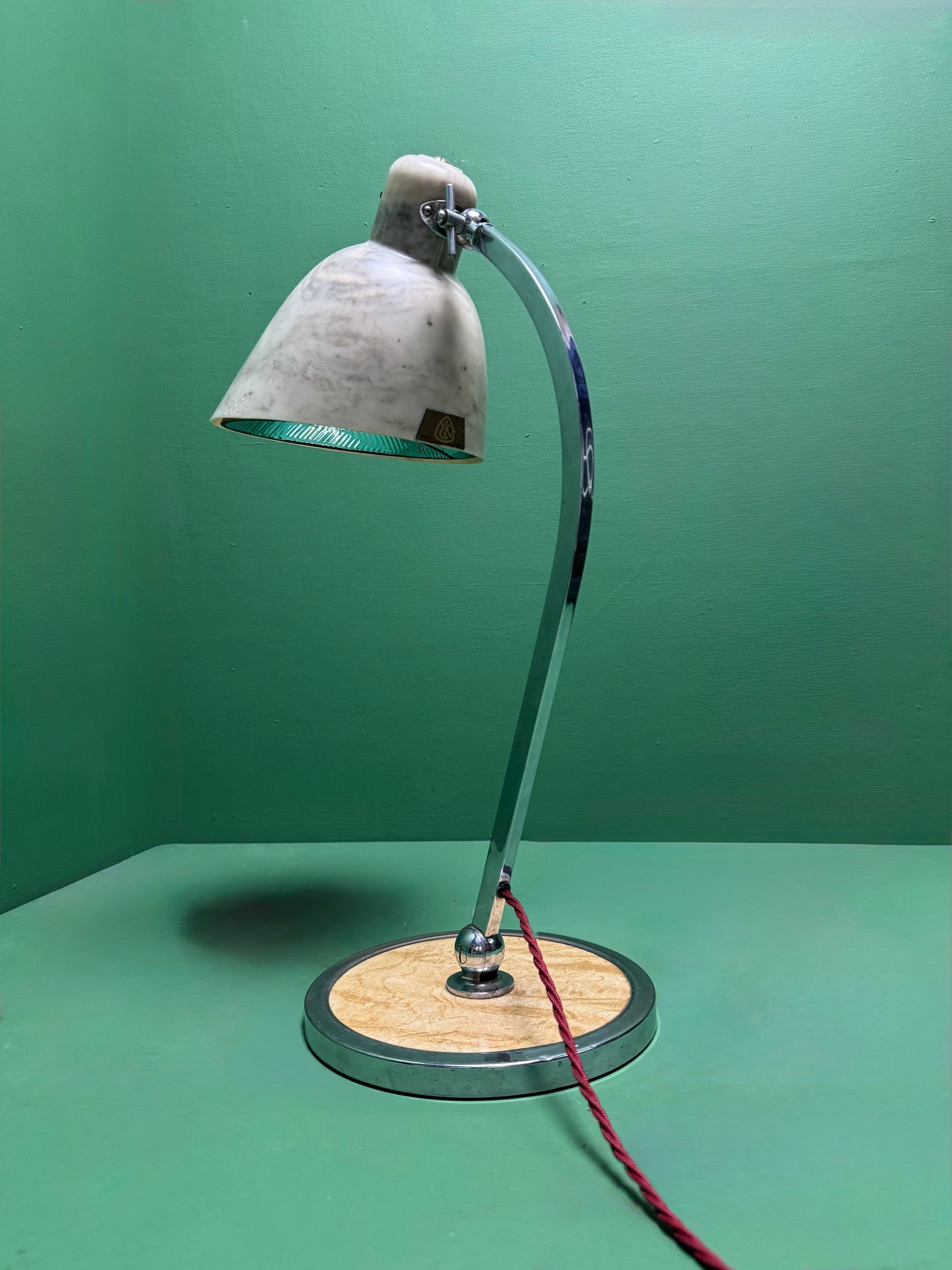 1930s Table Lamp By Christian Dell For Molitor, Berlin