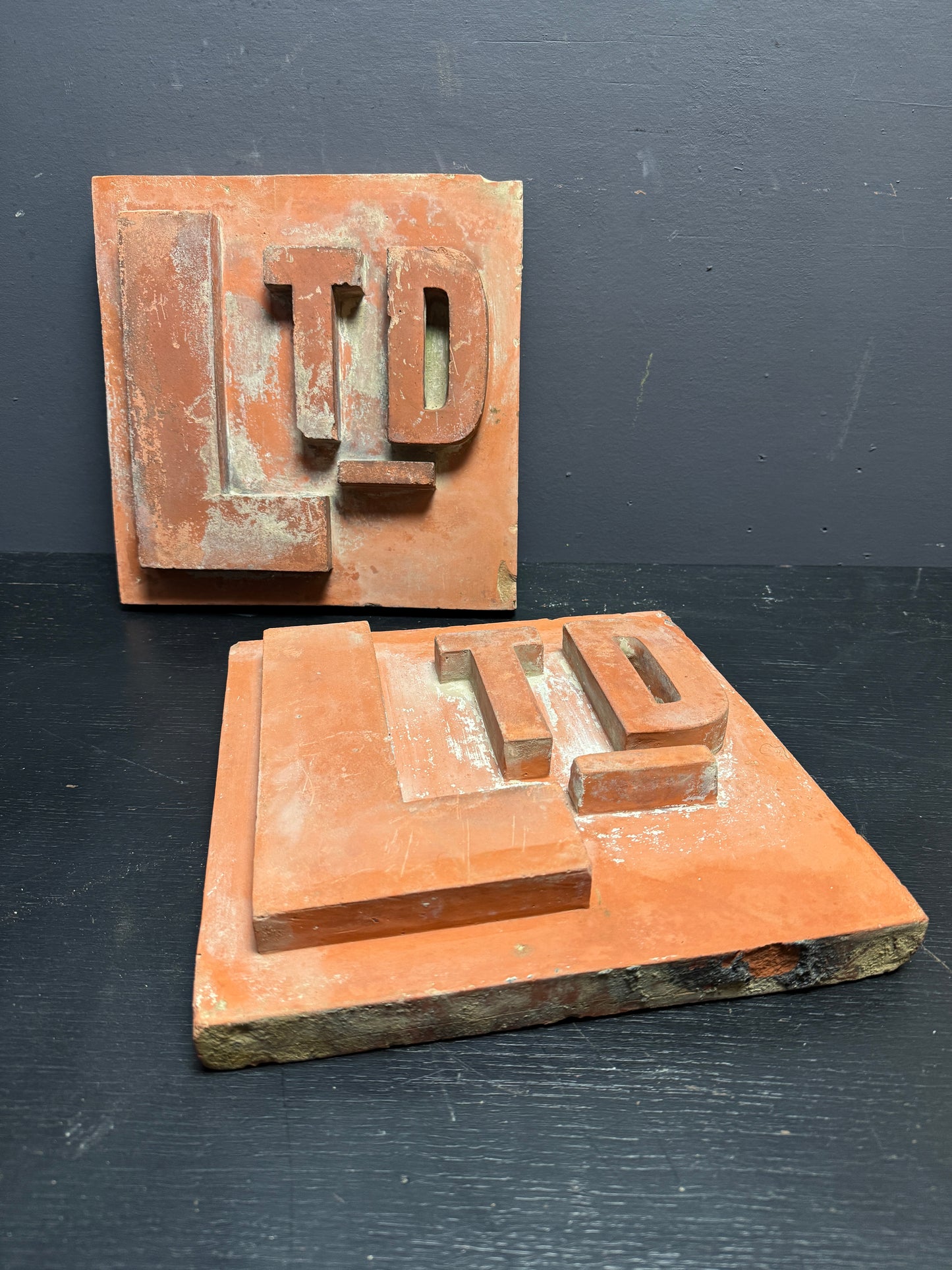 Victorian Era Terracotta Signage