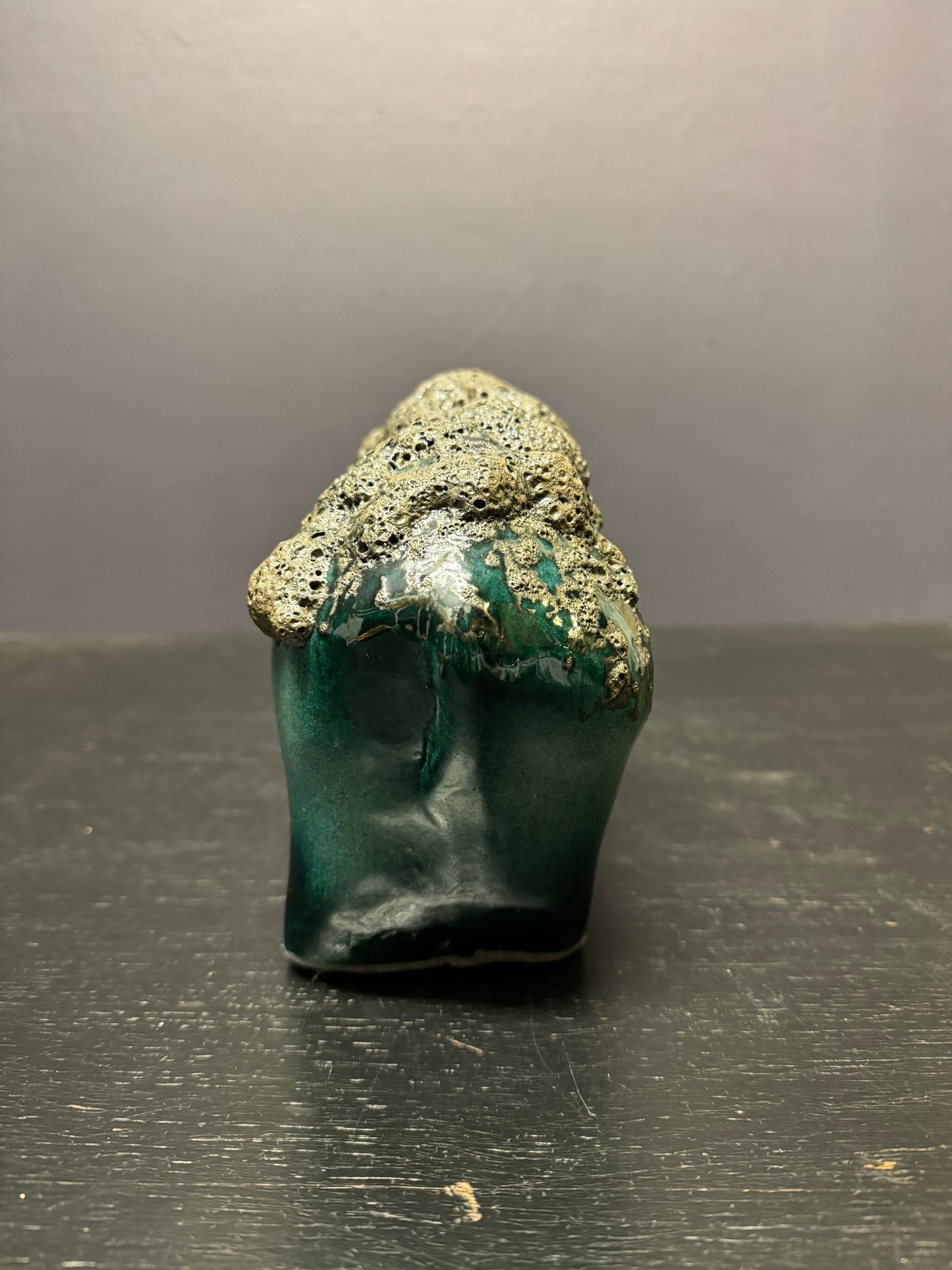 Exclusive Otto Keramik Ceramic Rhino West German Pottery Fat Lava