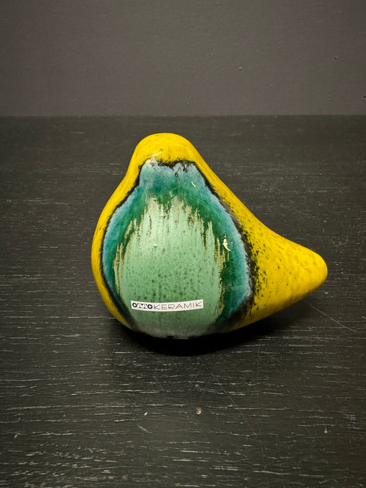 Otto Keramik Ceramic Pigeons West German Pottery Fat Lava