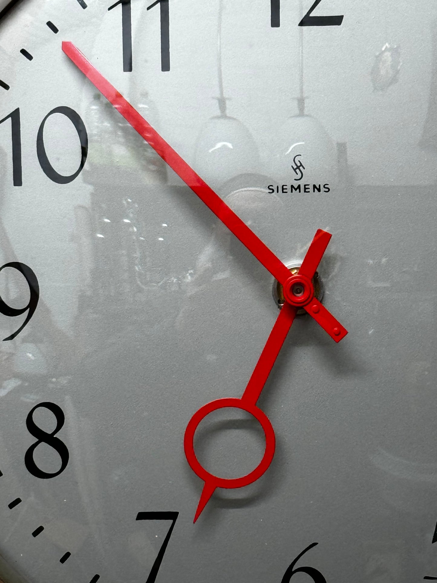 1960's German Industrial Factory / Office Clocks By Peter Behrens For Siemens