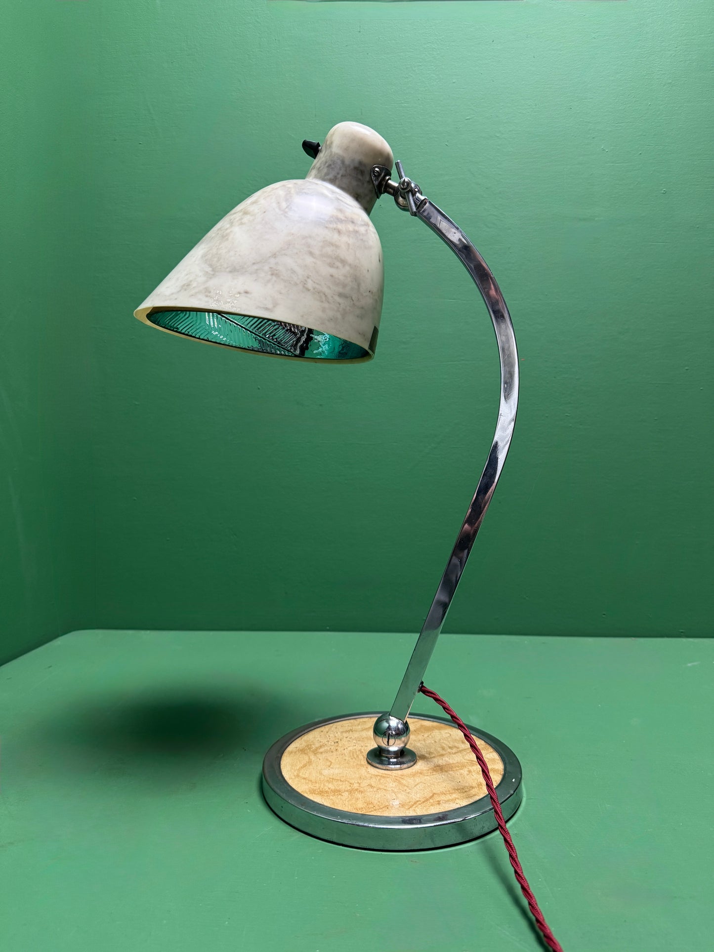 1930s Table Lamp By Christian Dell For Molitor, Berlin