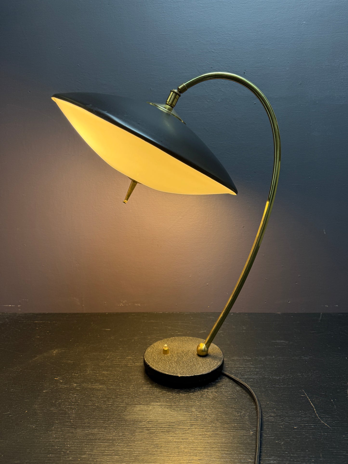 Rare UFO Table Lamp By Phillips Circa 1960s
