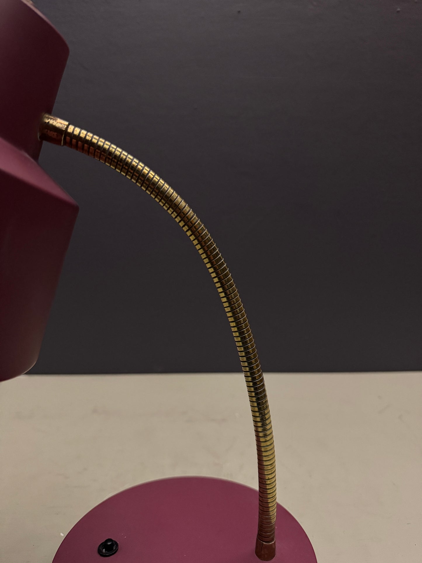 1970s German Retro Goose Neck Table Lamp