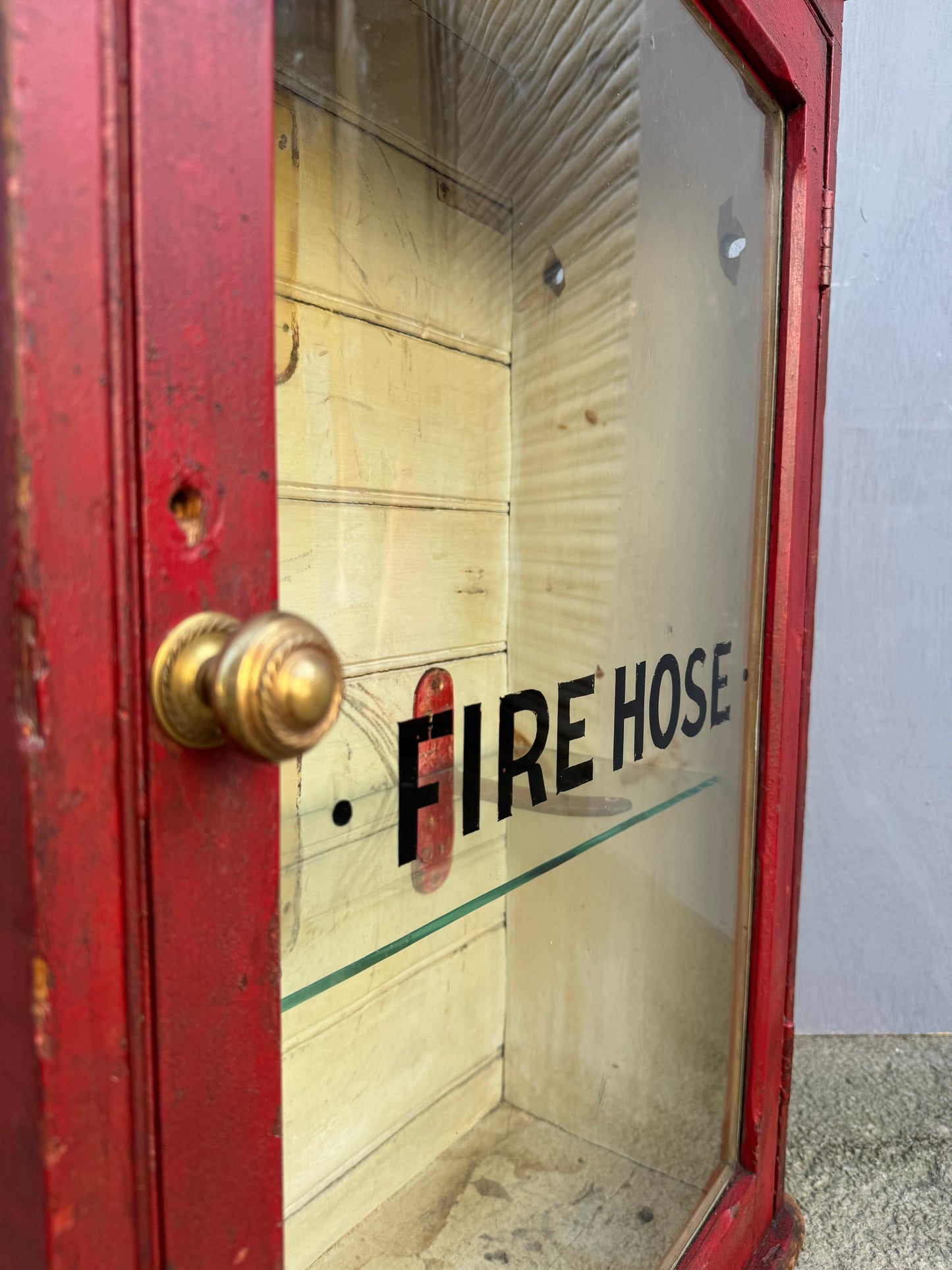 Early 1900s Fire Hose Cabinets