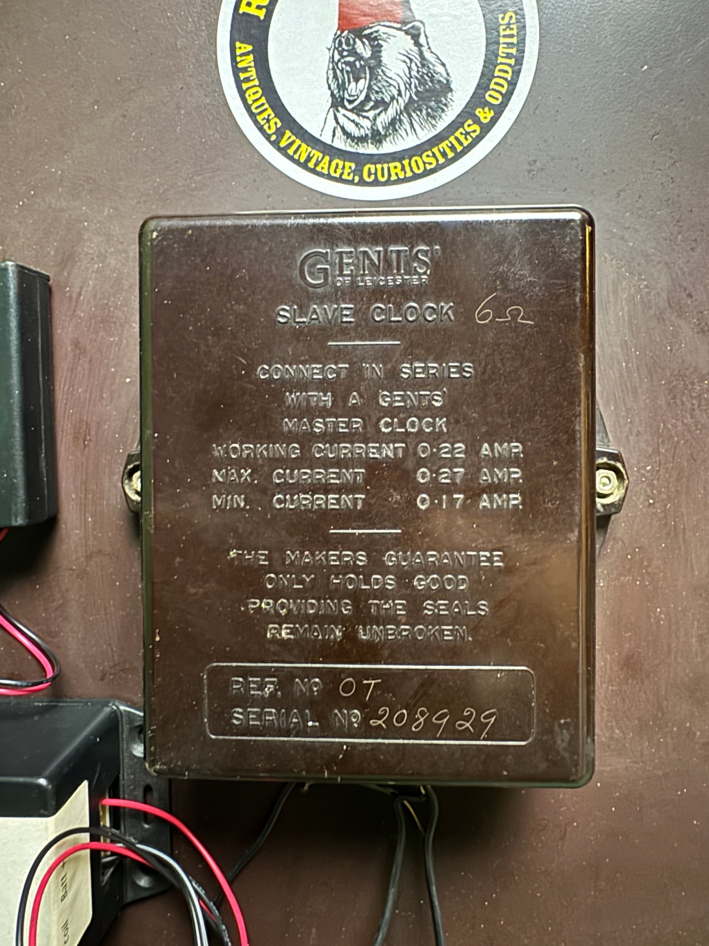 1950s Welsh Railway Clocks By Gents Of Leicester