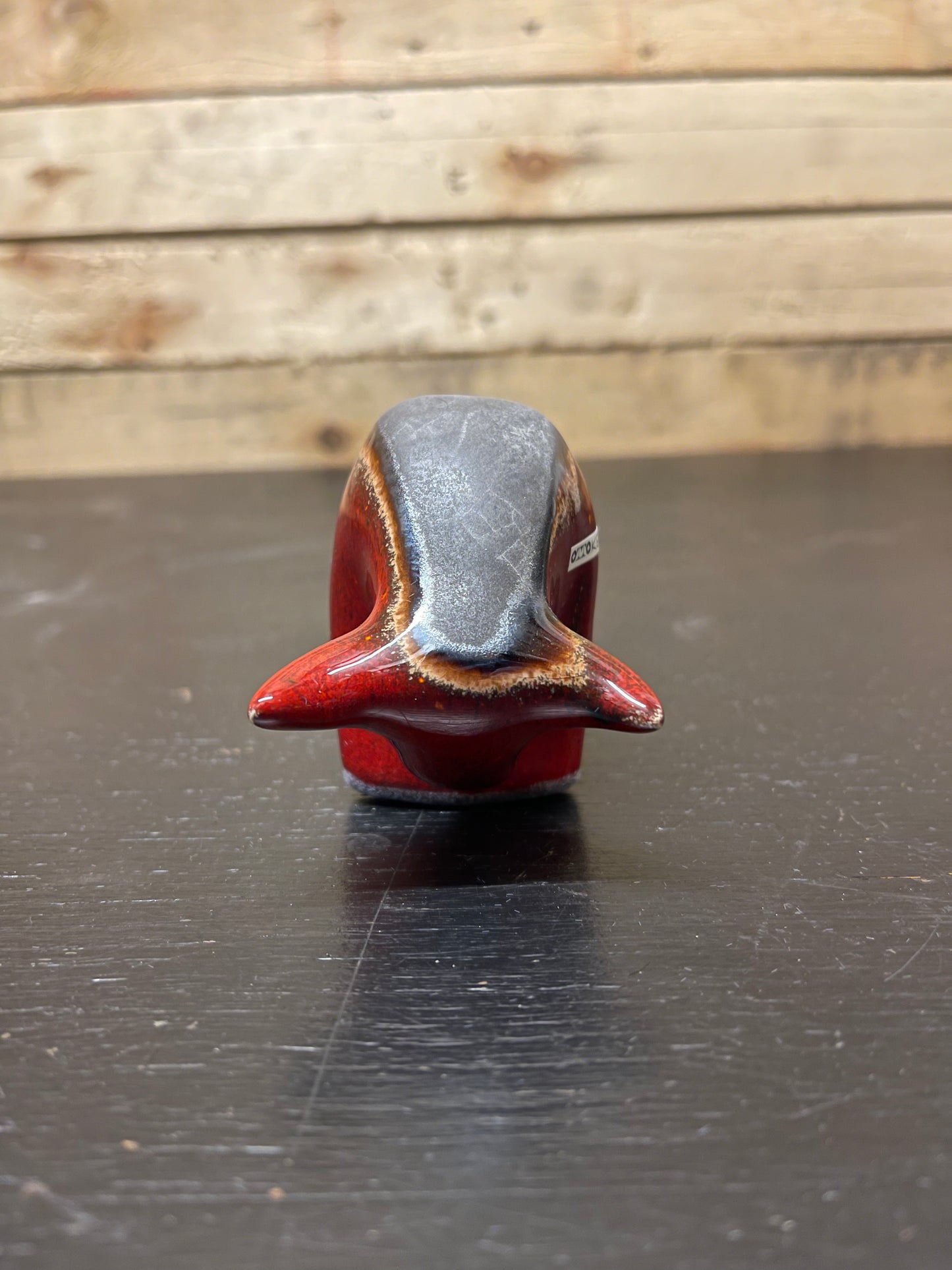 Otto Keramik Small Ceramic Bull West German Pottery Fat Lava
