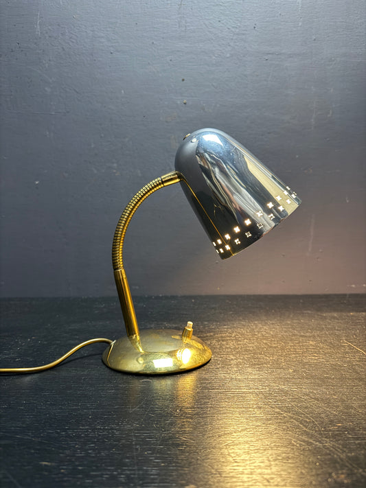 1960s Goose Neck Table Lamp By Mathieu Mategot