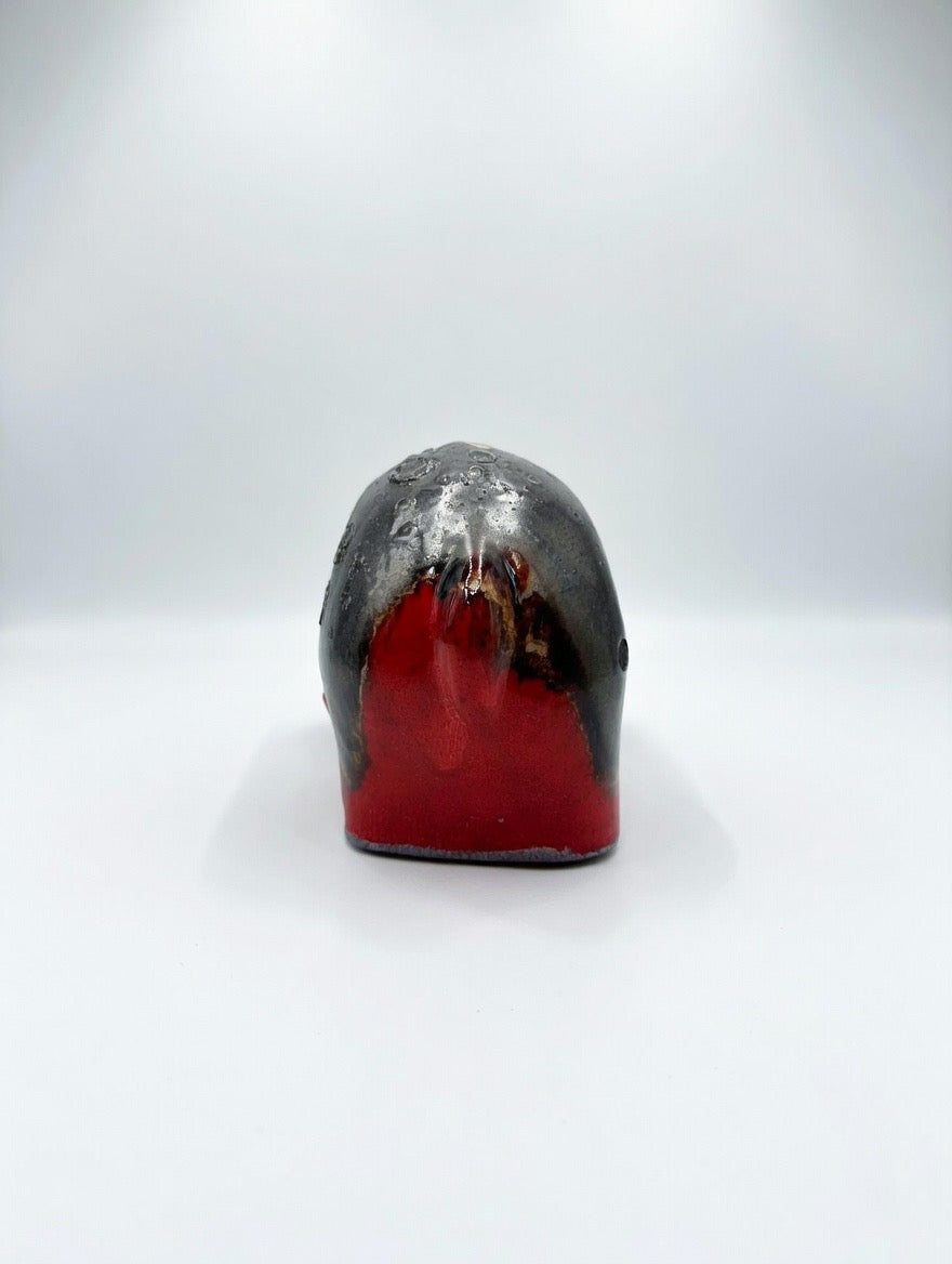 Otto Keramik Ceramic Hippopotamus West German Pottery Fat Lava