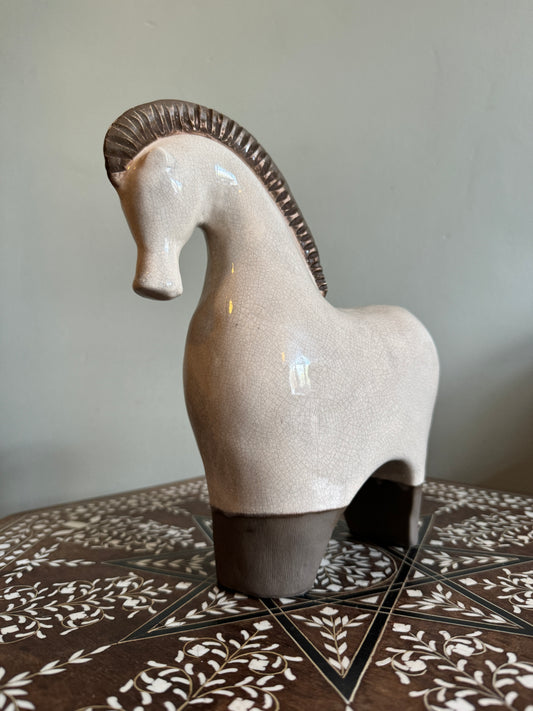 Ceramic Horses By Renowned Design Ceramicist Saliha Kartal