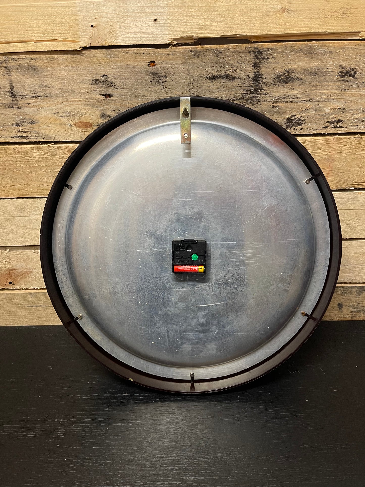 Large Czech 1950s Bakelite Office / Factory Clocks By Pragotron