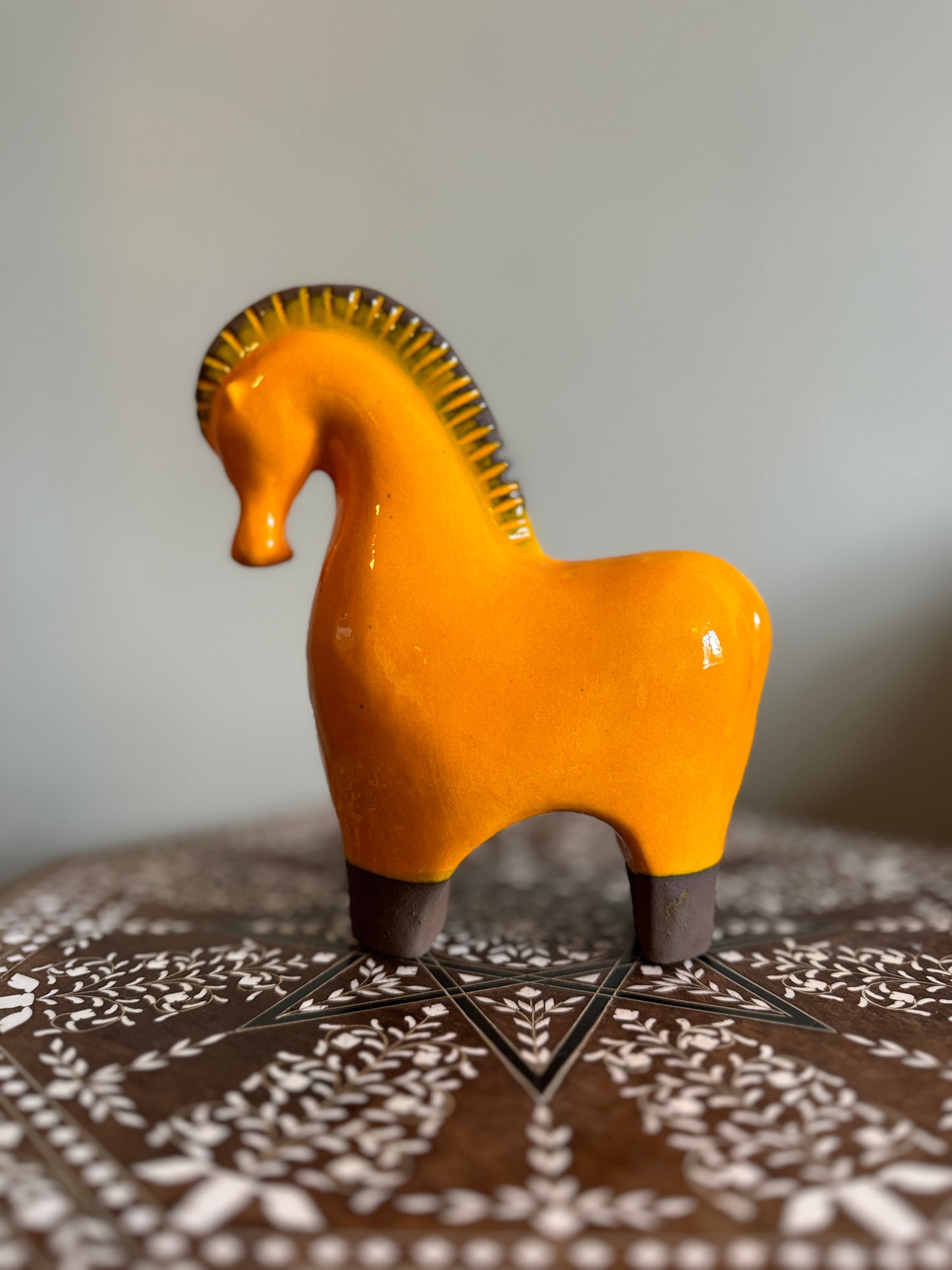 Ceramic Horses By Renowned Design Ceramicist Saliha Kartal