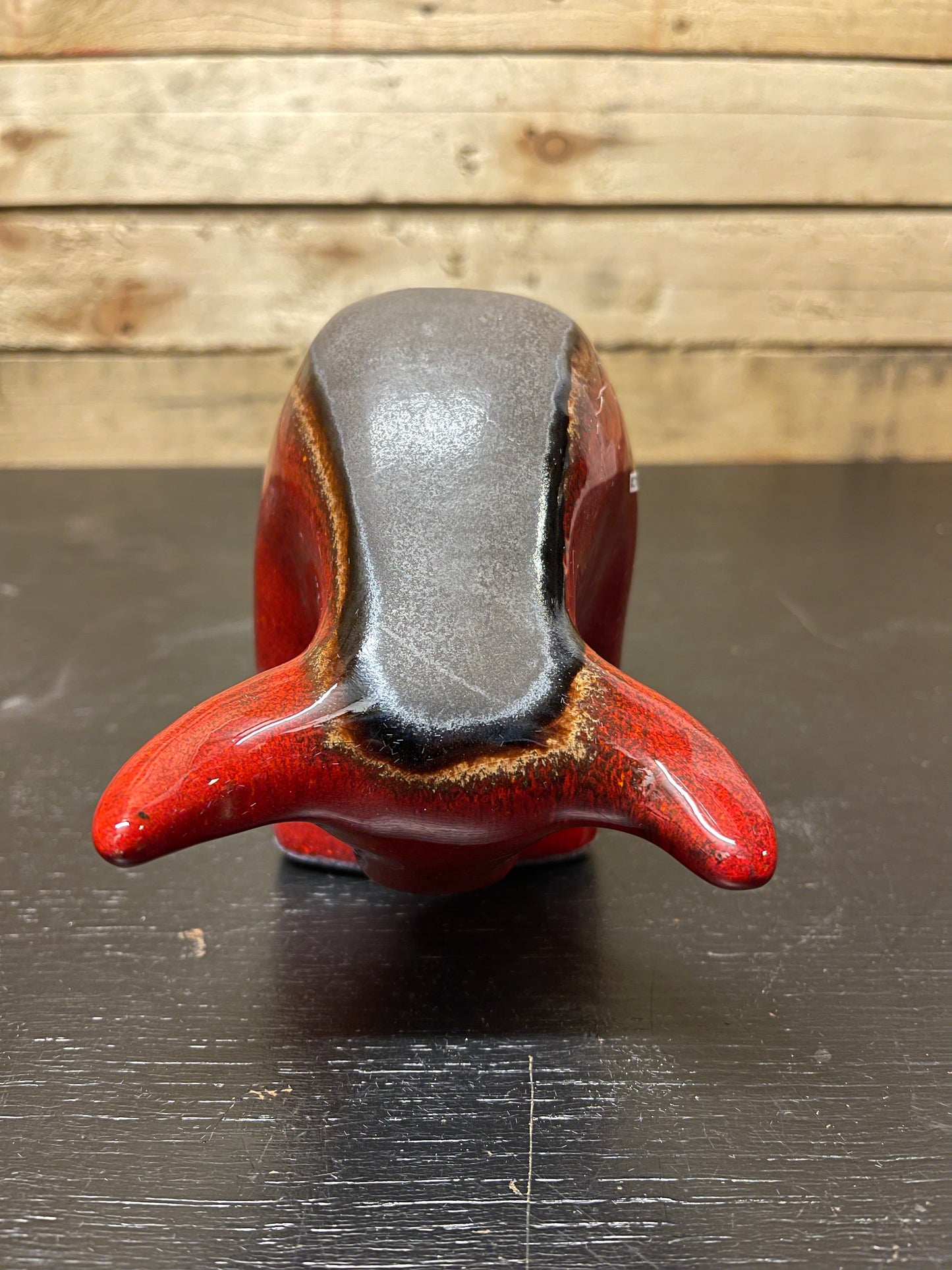 Otto Keramik Classic Ceramic Bull West German Pottery Fat Lava
