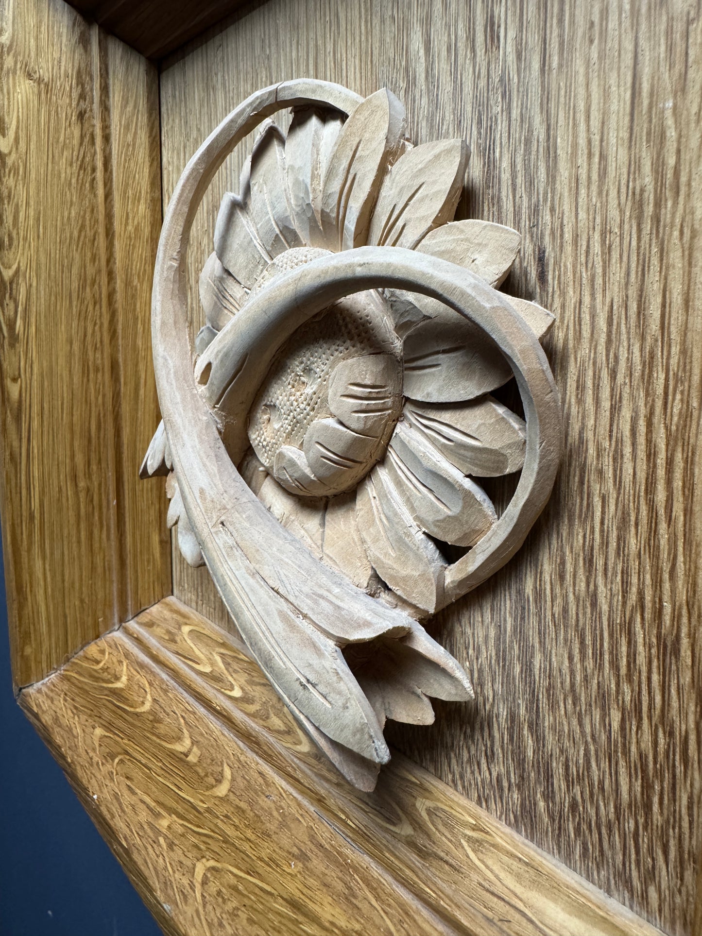 Decorative Chapel Carving By Renowned Master Carver Charles Oldham