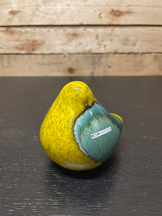 Otto Keramik Ceramic Pigeons West German Pottery Fat Lava