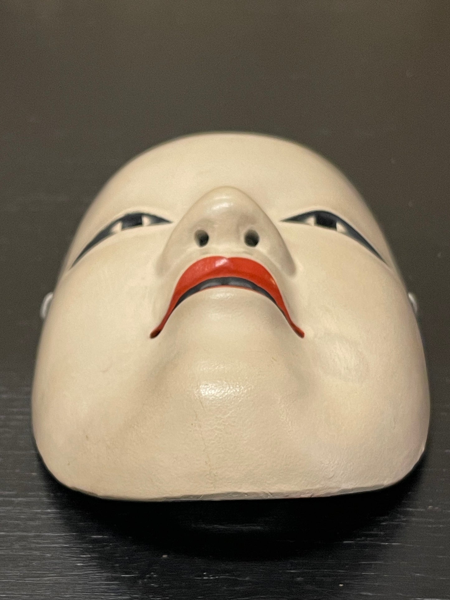 Vintage Japanese Noh Mask Of A Young Woman ( Waka-onna ) By Suzuki Nohin