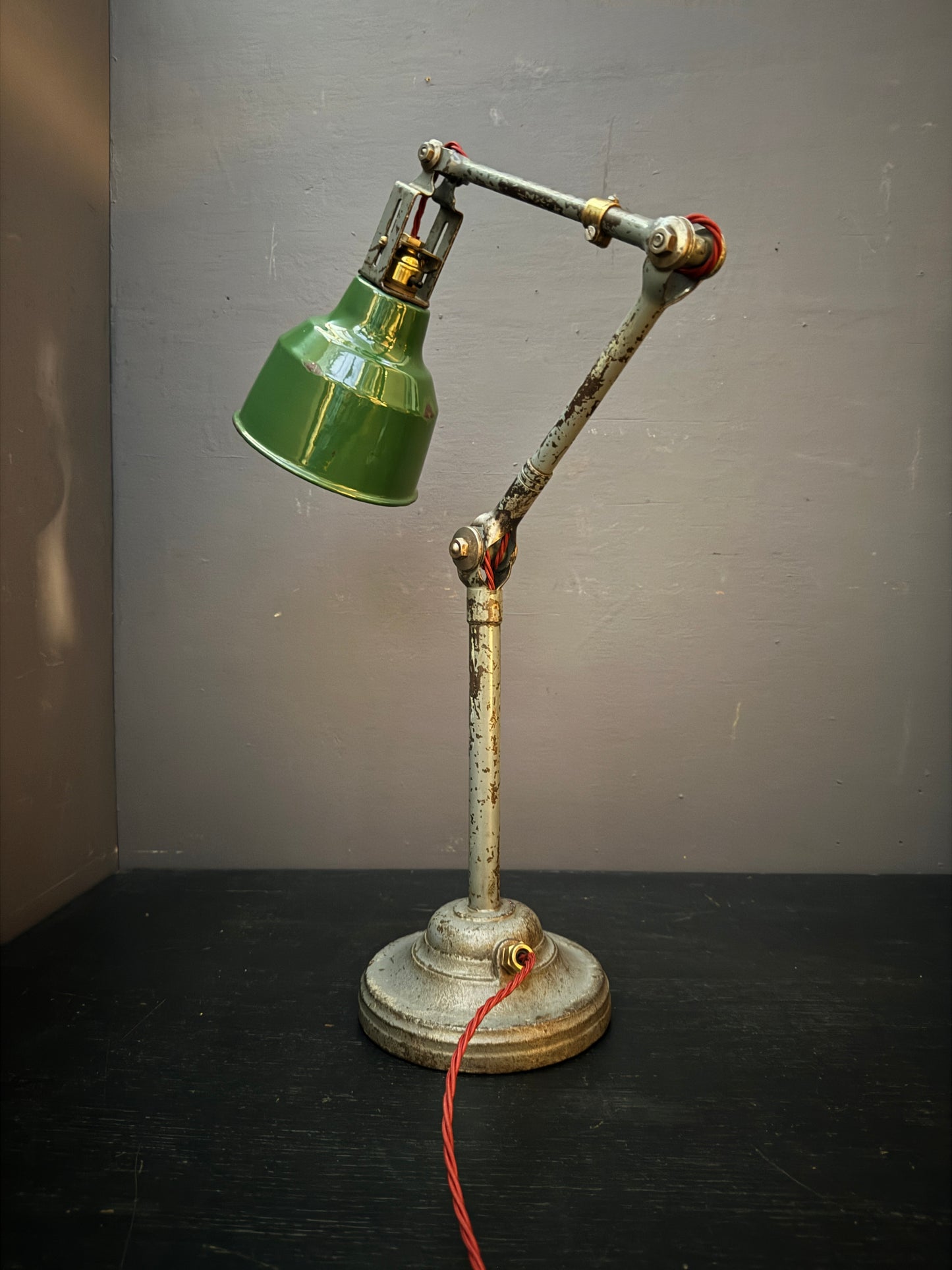 1930s Industrial Task Lamp By John Dugdill & Co