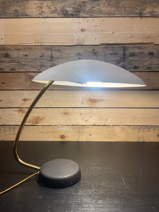 1950s Modernist Table Lamp By Gecos - Gebrüder Cosack Ligting Germany