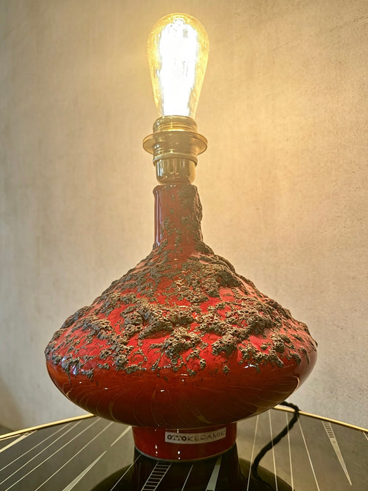 Otto Keramik Fat Lava UFO Lamp