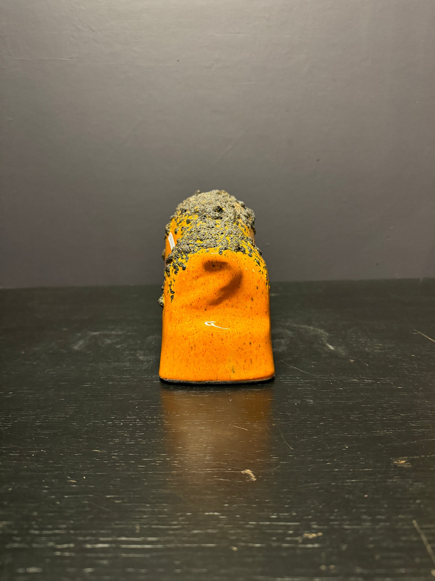 Otto Keramik Ceramic Bull West German Pottery Fat Lava