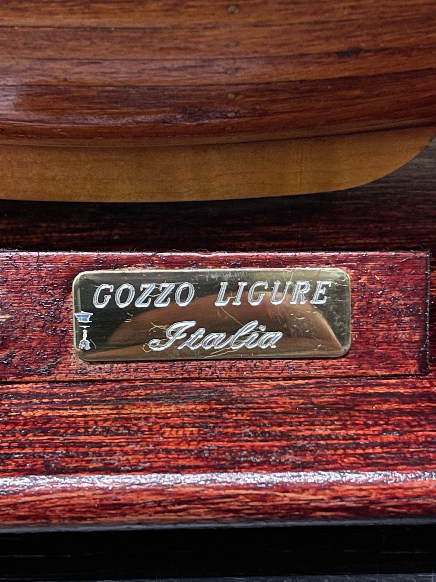 Scratch Built Classic Italian Gozzo Ligure Wooden Rowing Boat Circa 1970