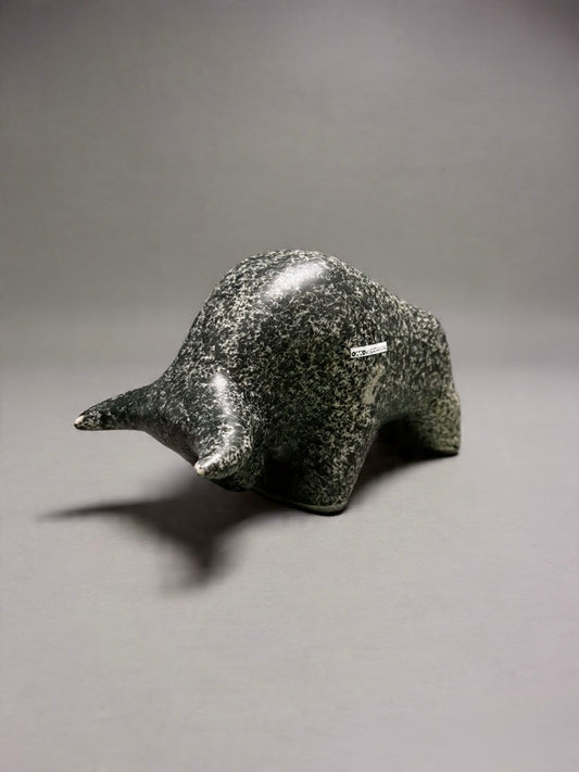 Otto Keramik Classic Ceramic Bull West German Pottery Fat Lava