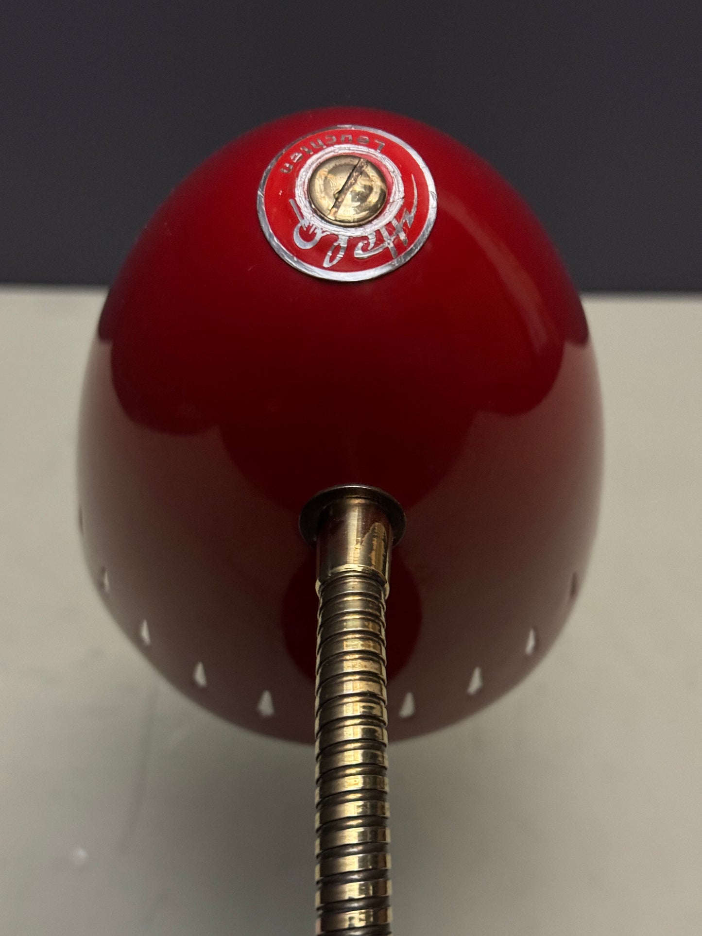 1950s Goose Neck Table Lamp By Helo Leuchten
