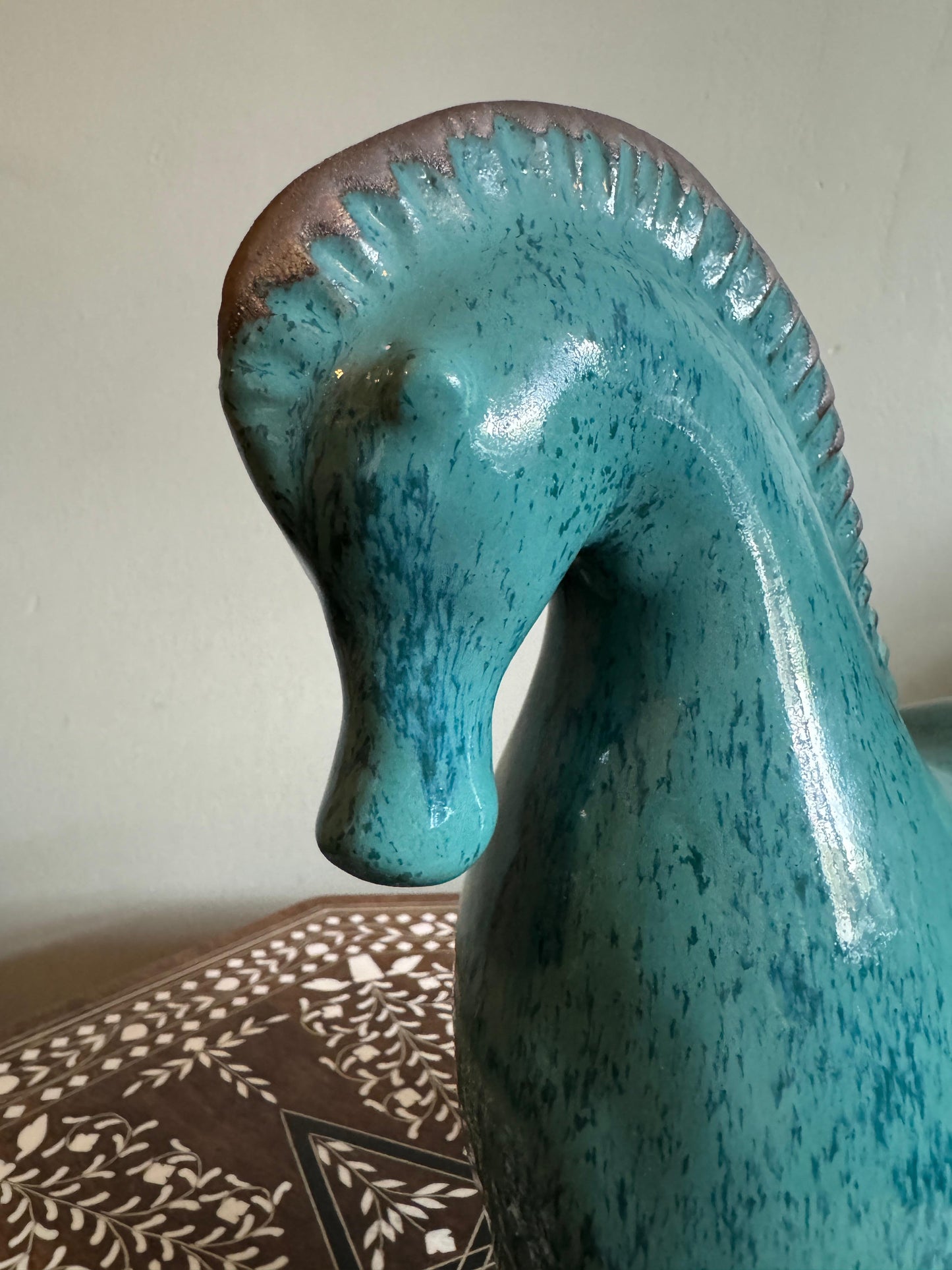 Ceramic Horses By Renowned Design Ceramicist Saliha Kartal